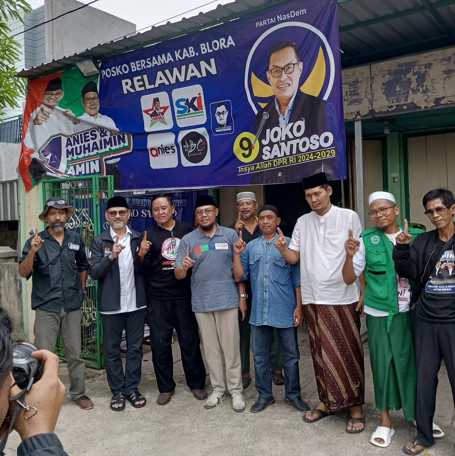 Timnas AMIN Keliling Jateng Bersama Relawan Lakukan Konsolidasi dan Sosialisasi 