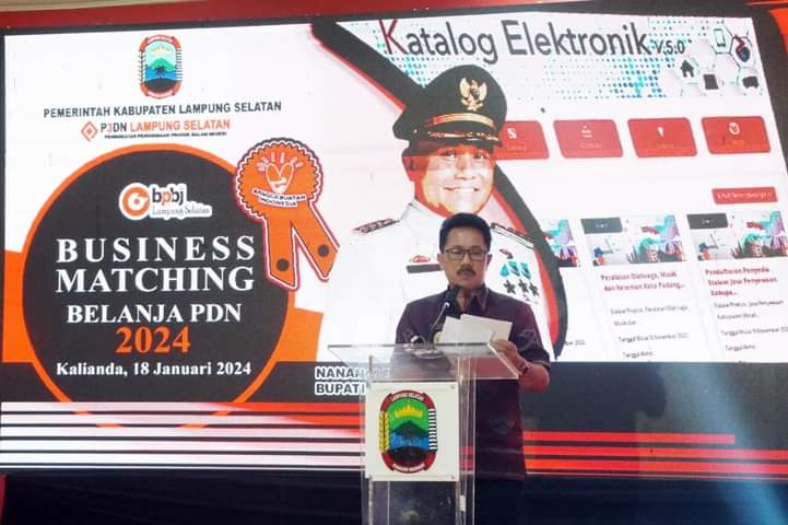 Sekdakab Lamsel Thamrin Buka Acar Business Matching