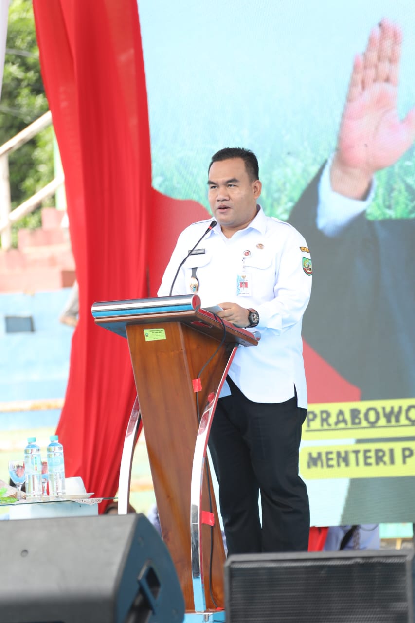 Bupati Sambat Soal Infrastruktur Jalan dan Pupuk di Kunker Menhan dan Mentan