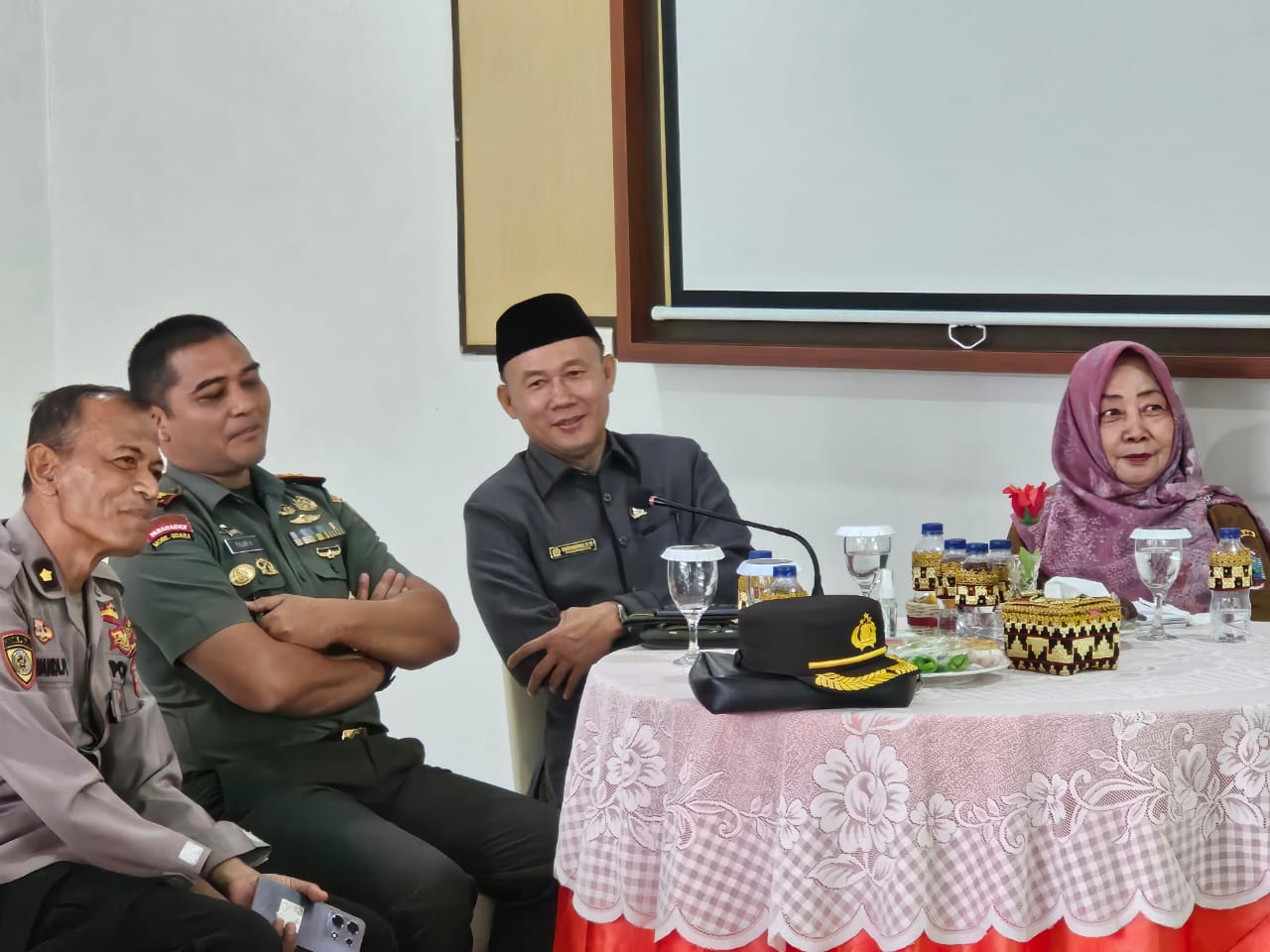 Anggota DPRD Lamsel, Jenggis Khan Haikal Hadiri Komsos Bersama Appem Ta-2024