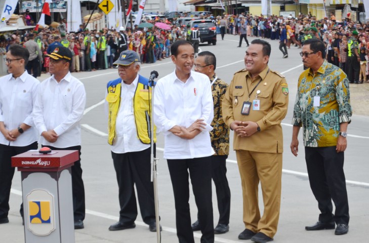 Presiden RI Joko Widodo Awali Kunjungan Kerja di Blora dan Resmikan Ruas Jalan Purwodadi – Blora