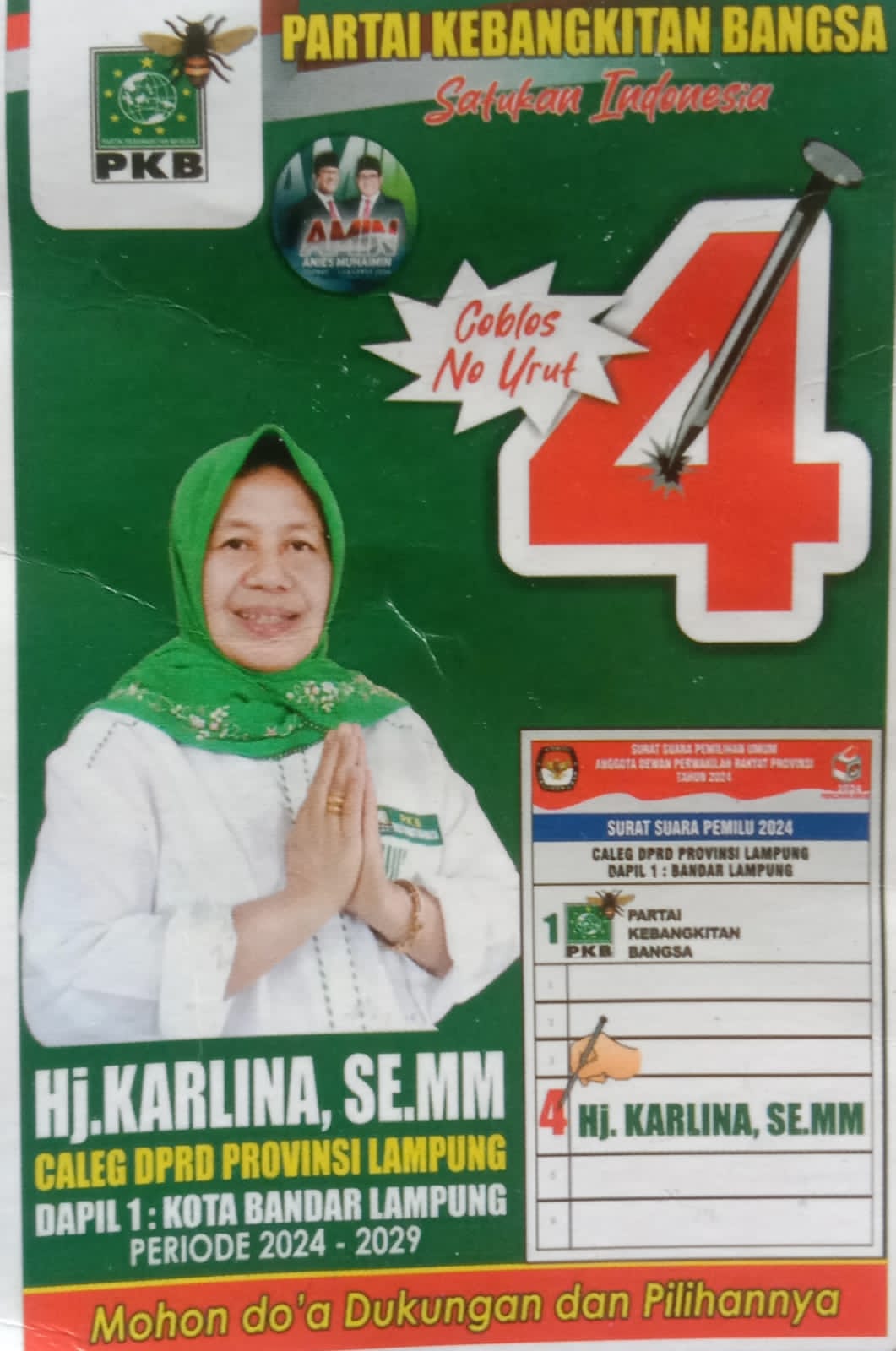 Hj.Karlina SE.MM Eiap Bersinergi Dengan Serikat Relawan Indonesia Bersatu