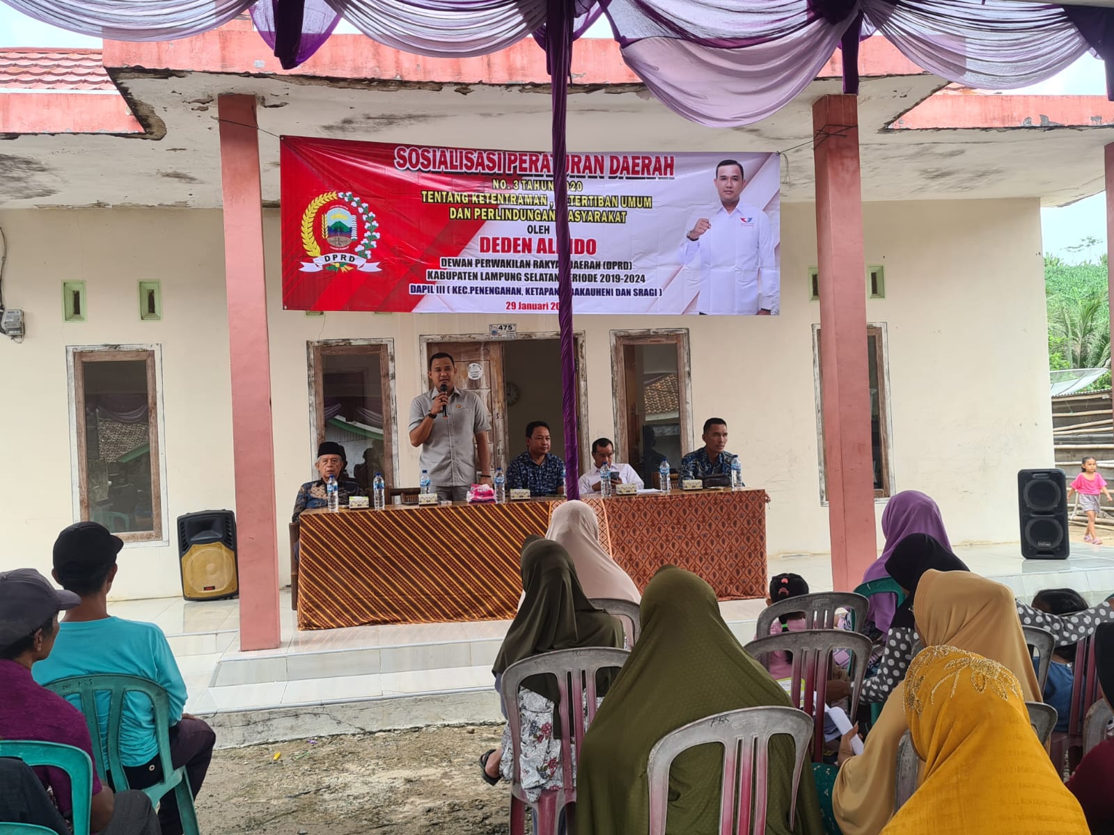Melalui Perda No:3 Tahun 2020 Deden Ajak Masyarakat Jaga Ketenteraman dan Ketertiban Umum