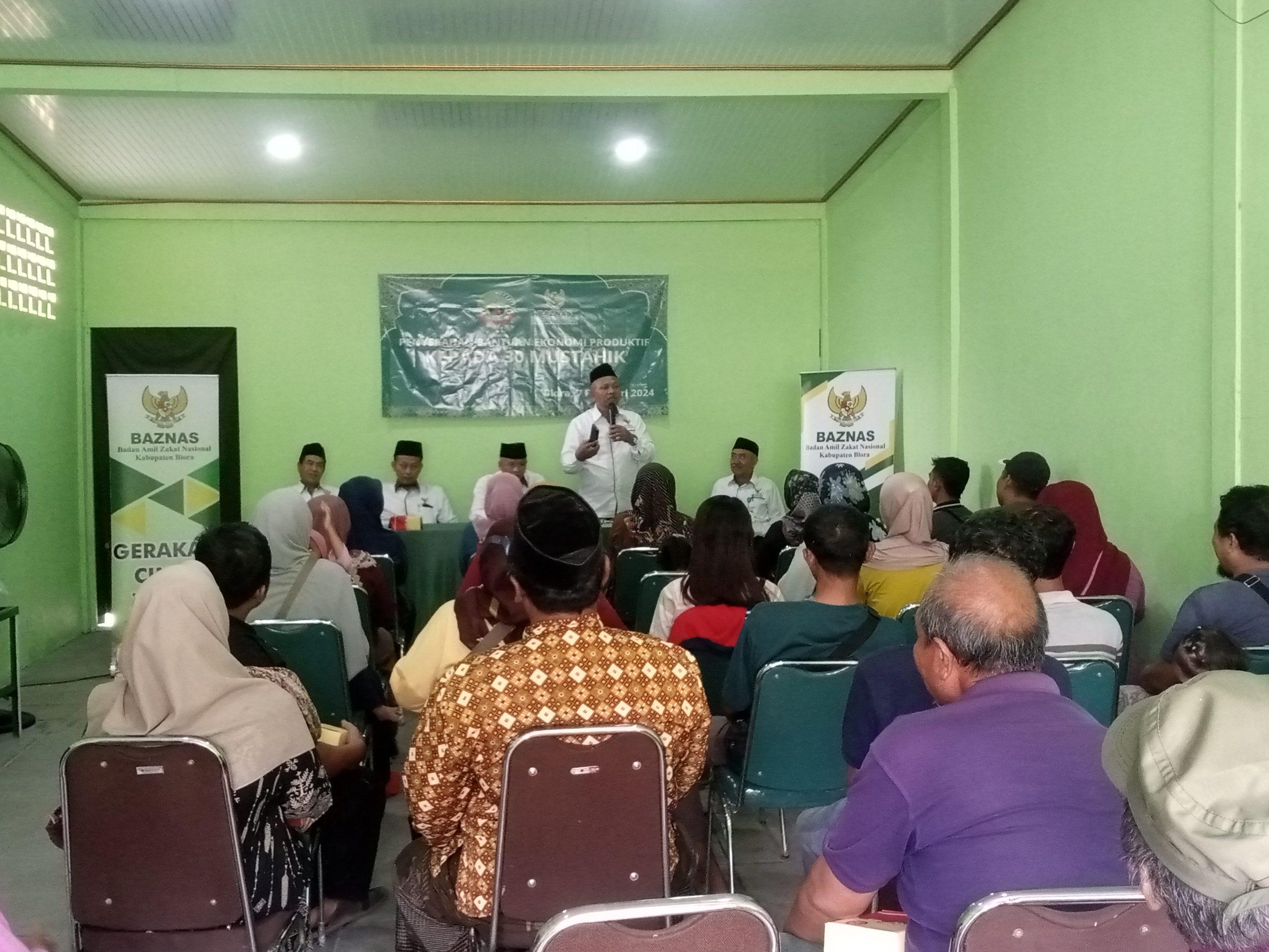 Baznas Blora Berikan Puluhan Bantuan Untuk Permodalan Usaha