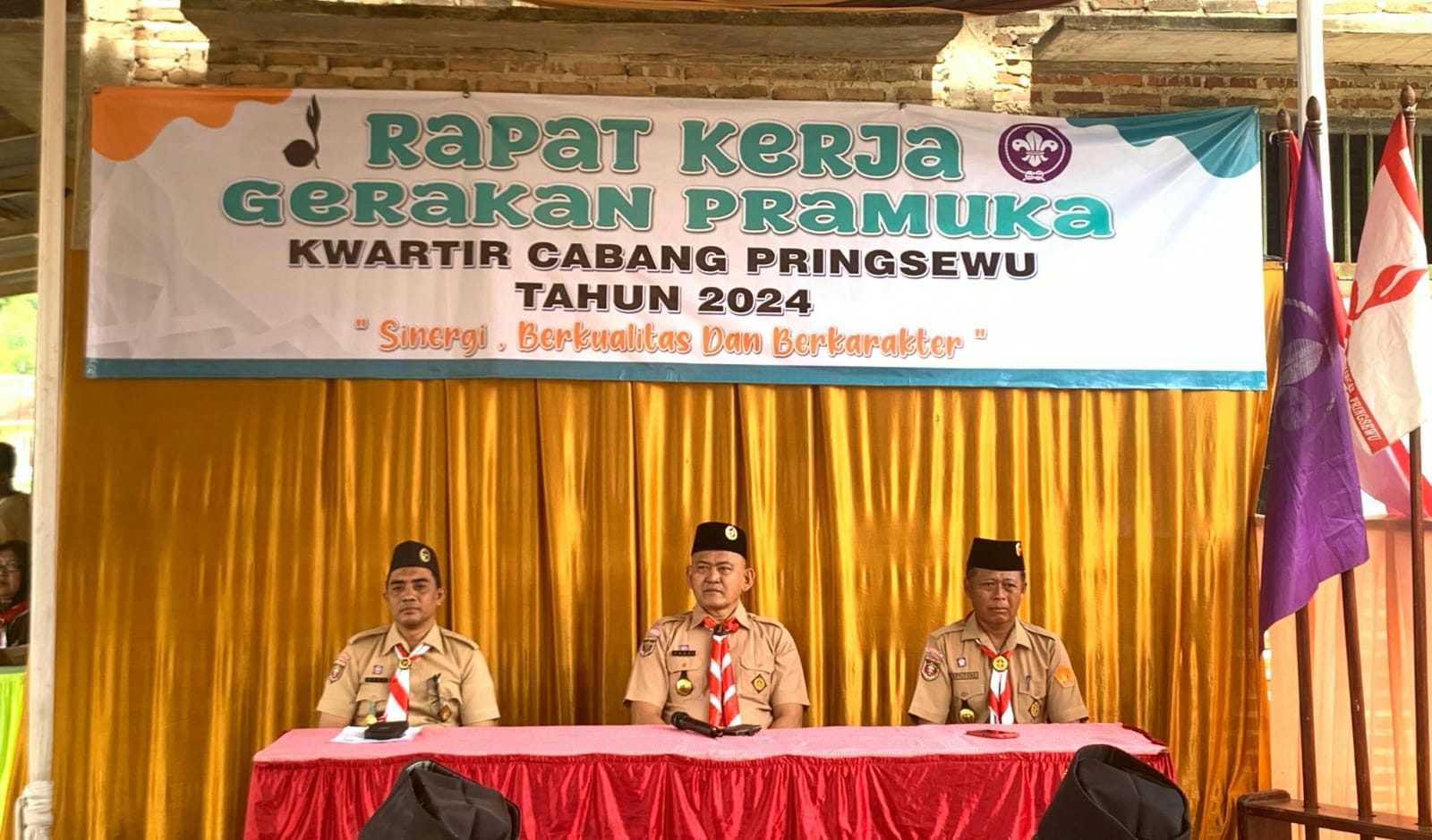 Pramuka Kwarcab Pringsewu Gelar Rakercab 2024