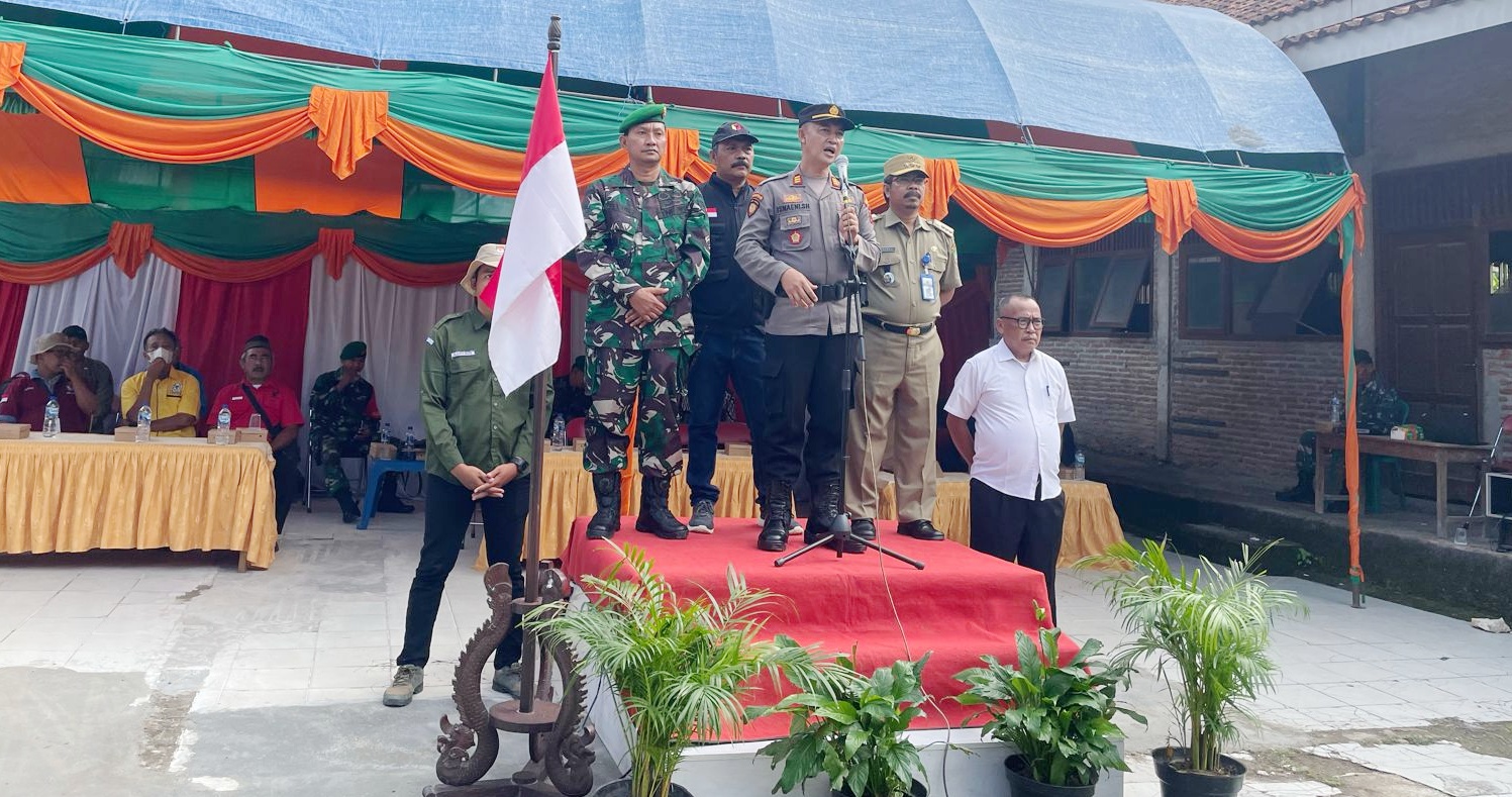 Pelaksanaan Apel Siaga Pengawasan Kecamatan Japah Pada Masa Tenang Pemilu Tahun 2024