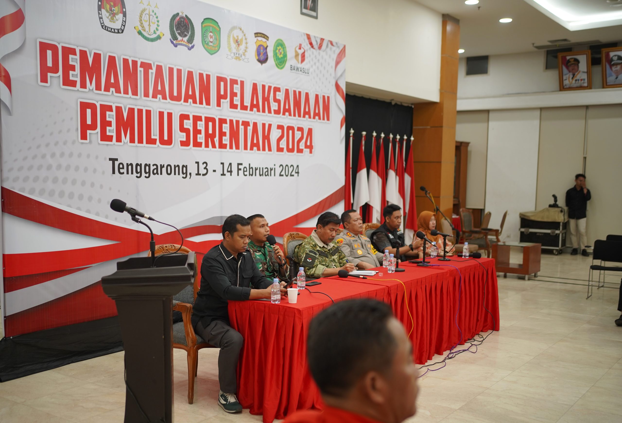 Kasdim 0906/Kkr Bersama Forkopimda Kukar Pantau Kesiapan Pelaksanaan Pemilu 2024