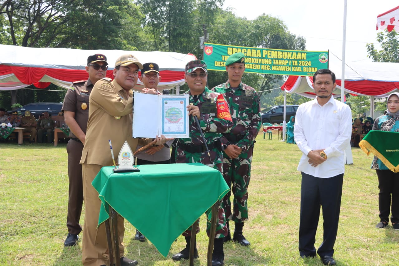 Desa Sendangrejo Ngawen Menjadi Lokasi TMMD Tahap I 2024 Kodim Blora 