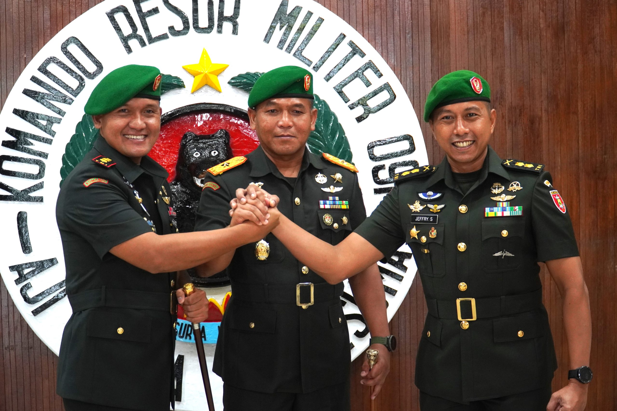 Danrem 091/ASN Pimpin Serah Terima Jabatan Dandim 0906/Kutai Kartanegara