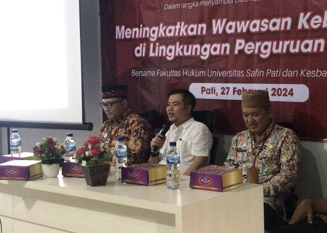 Tingkatkan Wawasan kebangsaan, USP Kerjasama Kesbangpol Pati