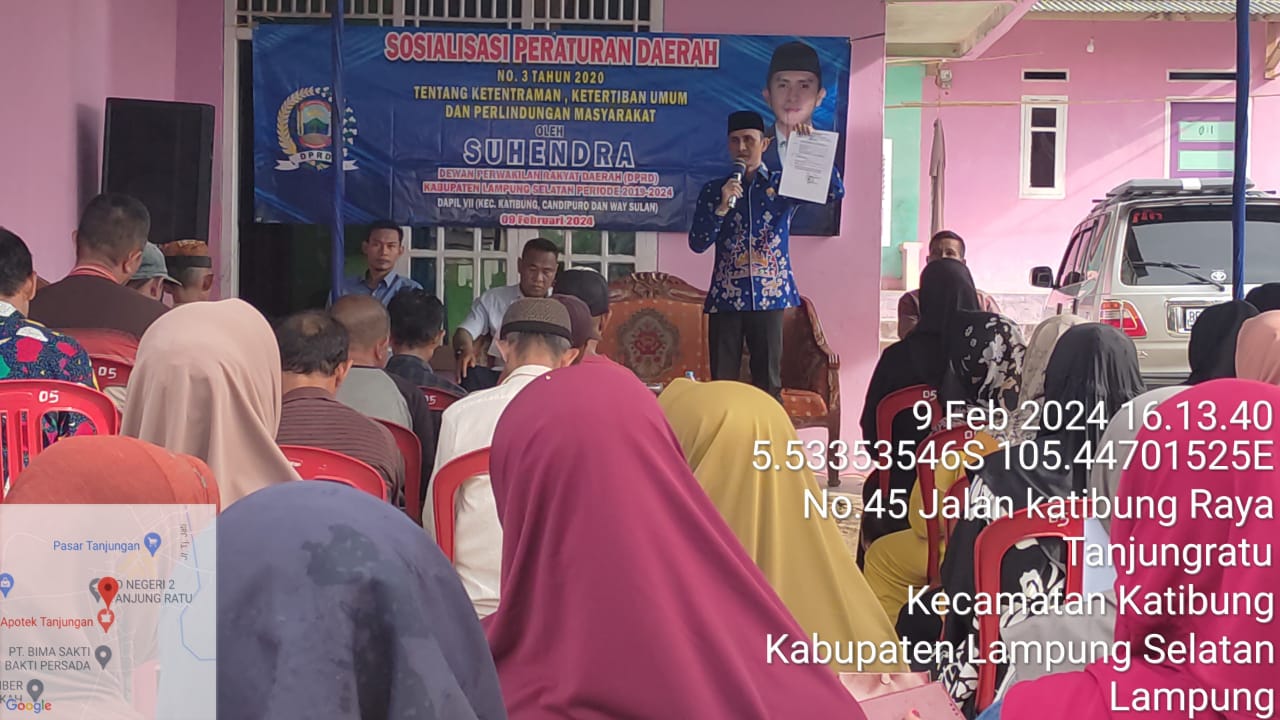 Melalui Sosper Suhendra Kembali Sapa Konstituantenya