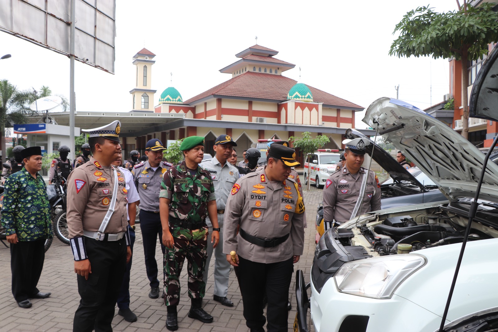 Jelang Ramadhan dan Idul Fitri 1445 H, Kapolres Kudus Gelar Pasukan