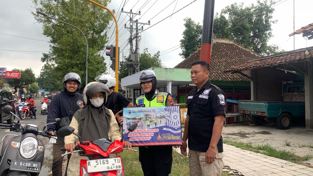Operasi Keselamatan, Polres Blora Sosialisasi Tertib Berlalu Lintas