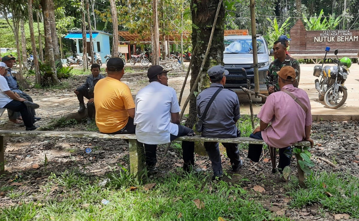 Babinsa Kedang Ipil Ajak Warga Jaga Toleransi Beragama