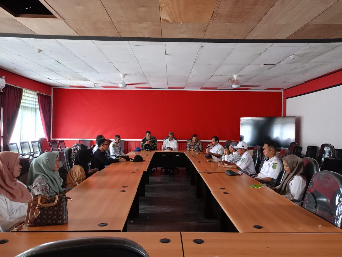 Danramil Muara Muntai Hadiri Rapat Persiapan Penyambutan Kunjungan kerja Bupati