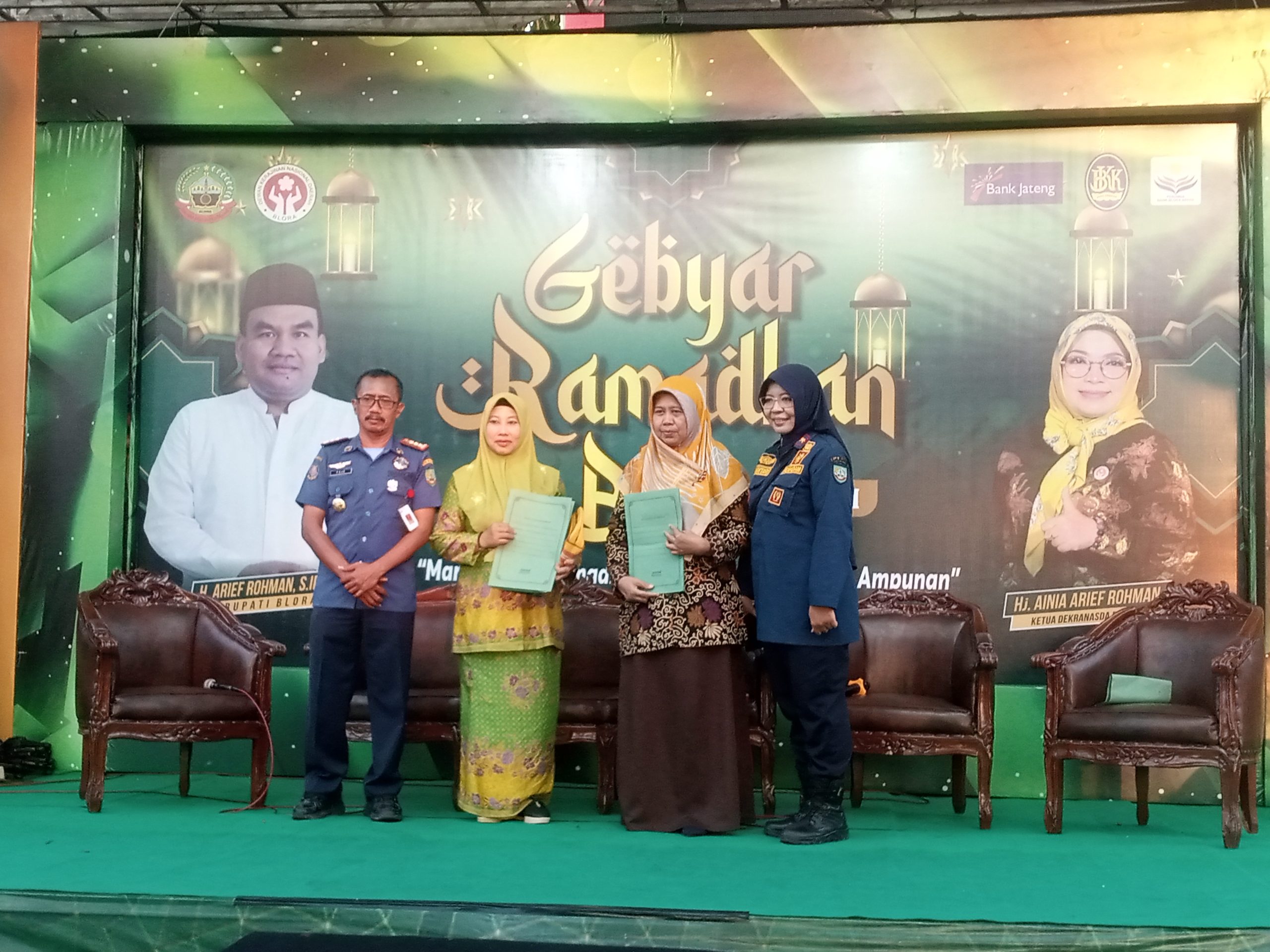 Satpol-PP Blora Berikan Edukasi Penanganan Kebakaran Kompor Gas Serta Santunan