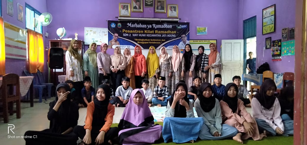 SD Negeri 2 Way Hui Gelar Pesantren Kilat