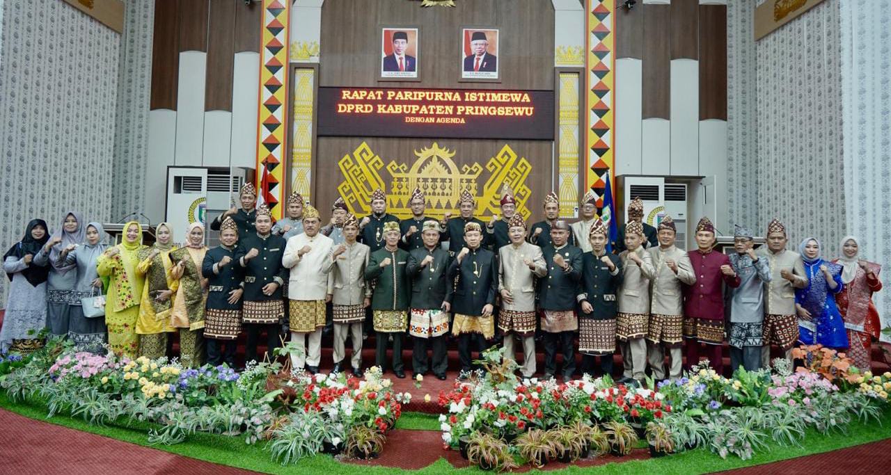DPRD Pringsewu Gelar Rapat Paripurna Istimewa HUT Kabupaten Pringsewu Ke-15