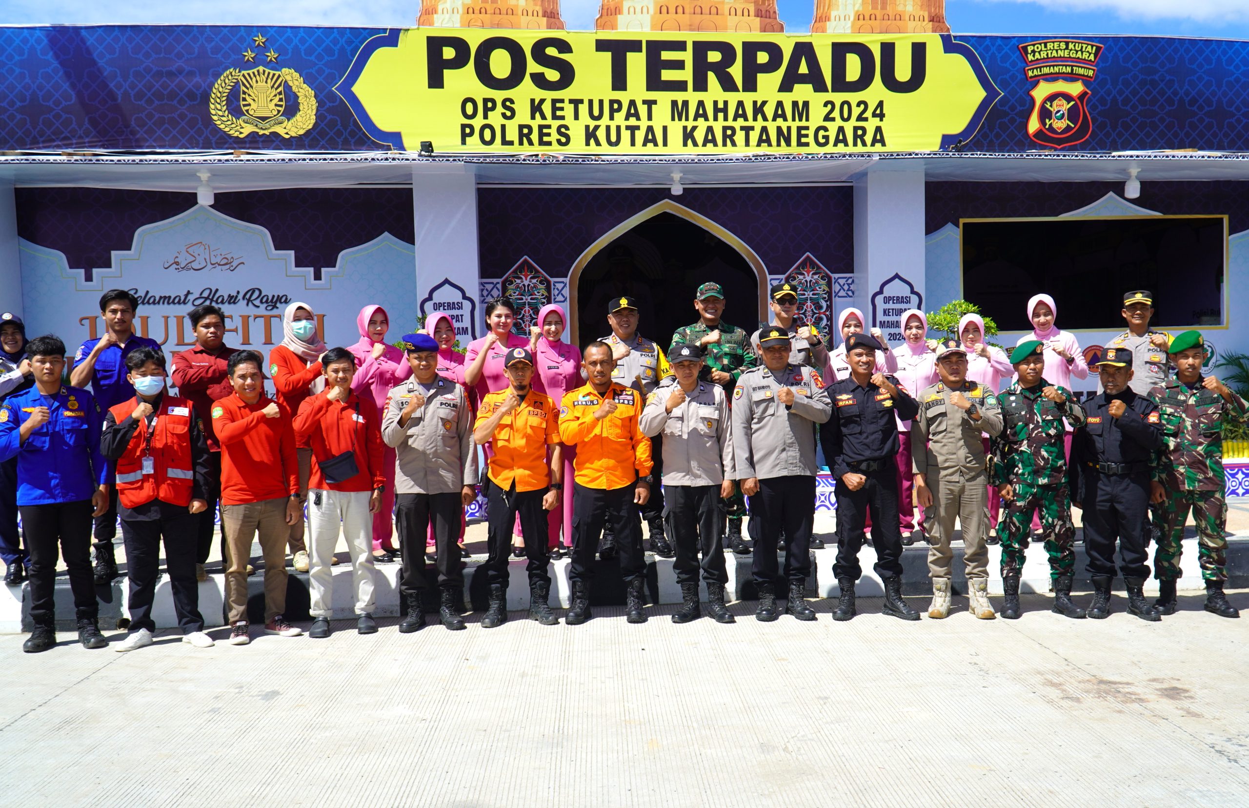 Unsur Forkopimda Tinjau Kesiapan Pos Terpadu Jelang Hari Raya