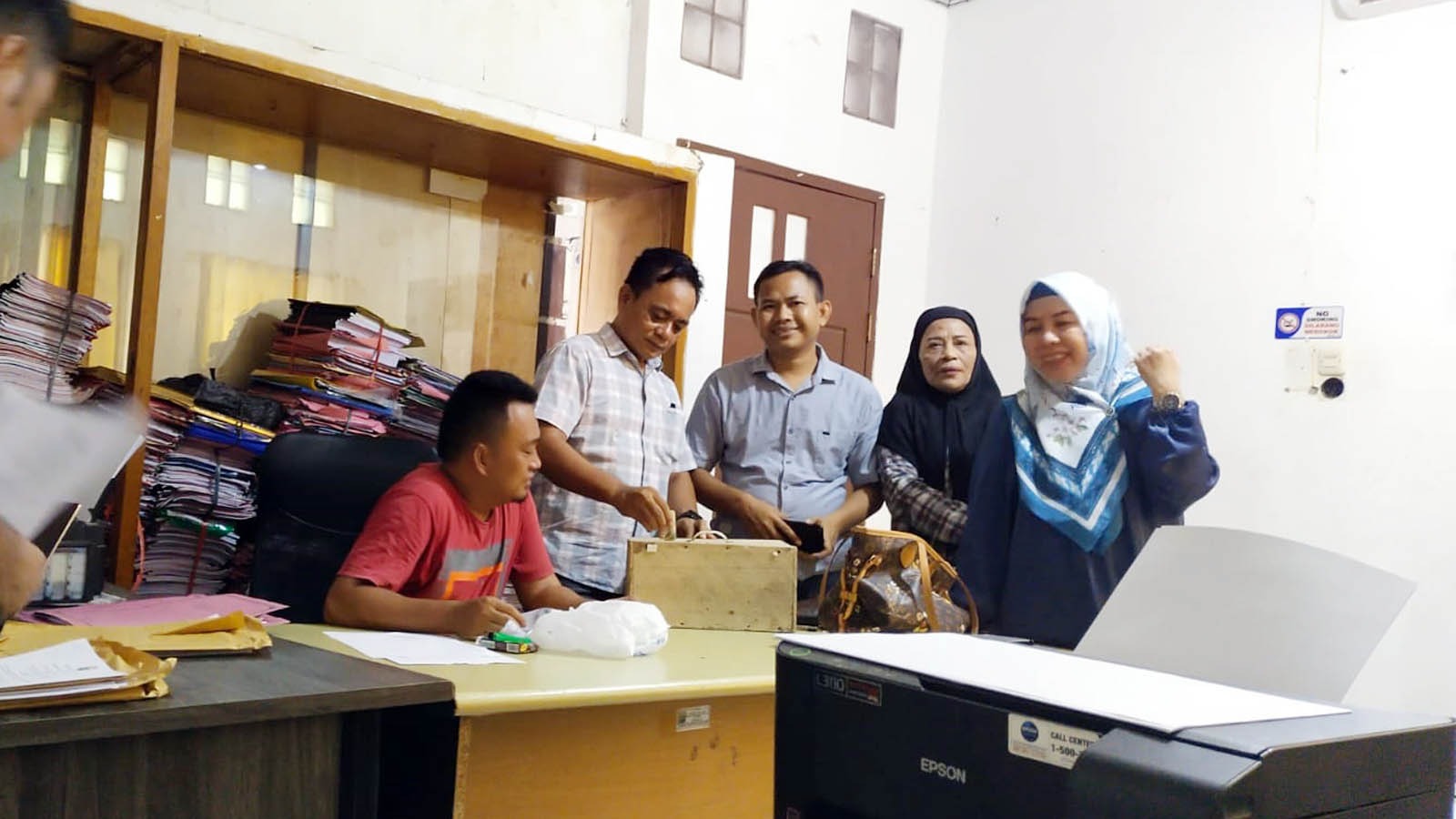Sisihkan Sedikit Rezekinya, Wartawan Lamsel Siap Dukung Program Gerakan Seribu Rupiah