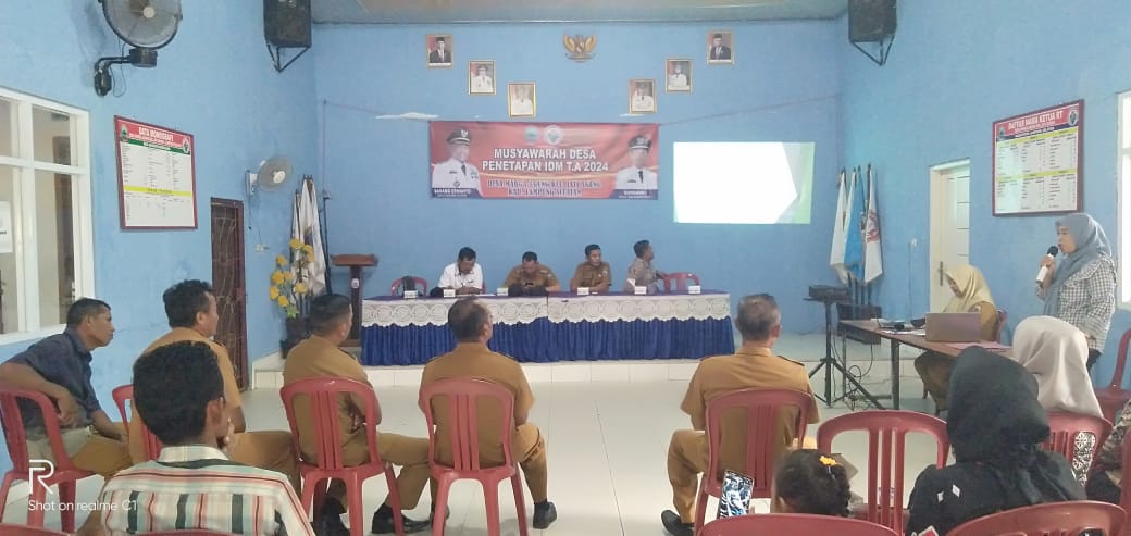 IDM 2024 Desa Marga Agung Bersetatus Desa Maju