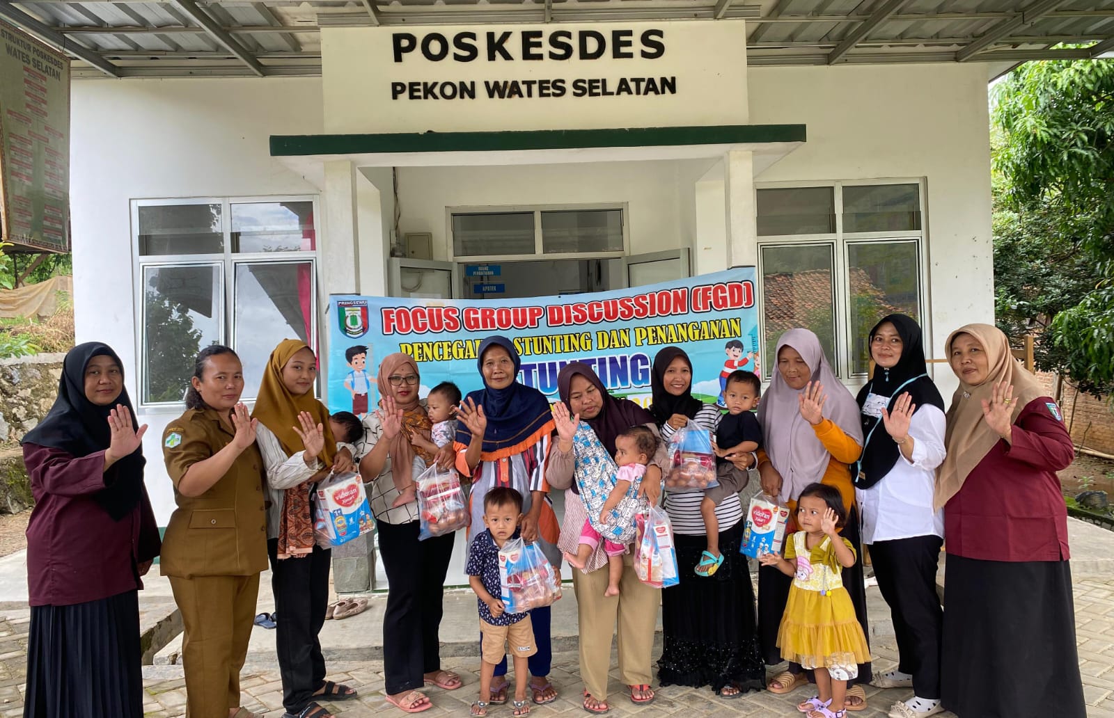 Pekon Wates Selatan Gelar FGD Pencegahan dan Penanggulangan Stunting