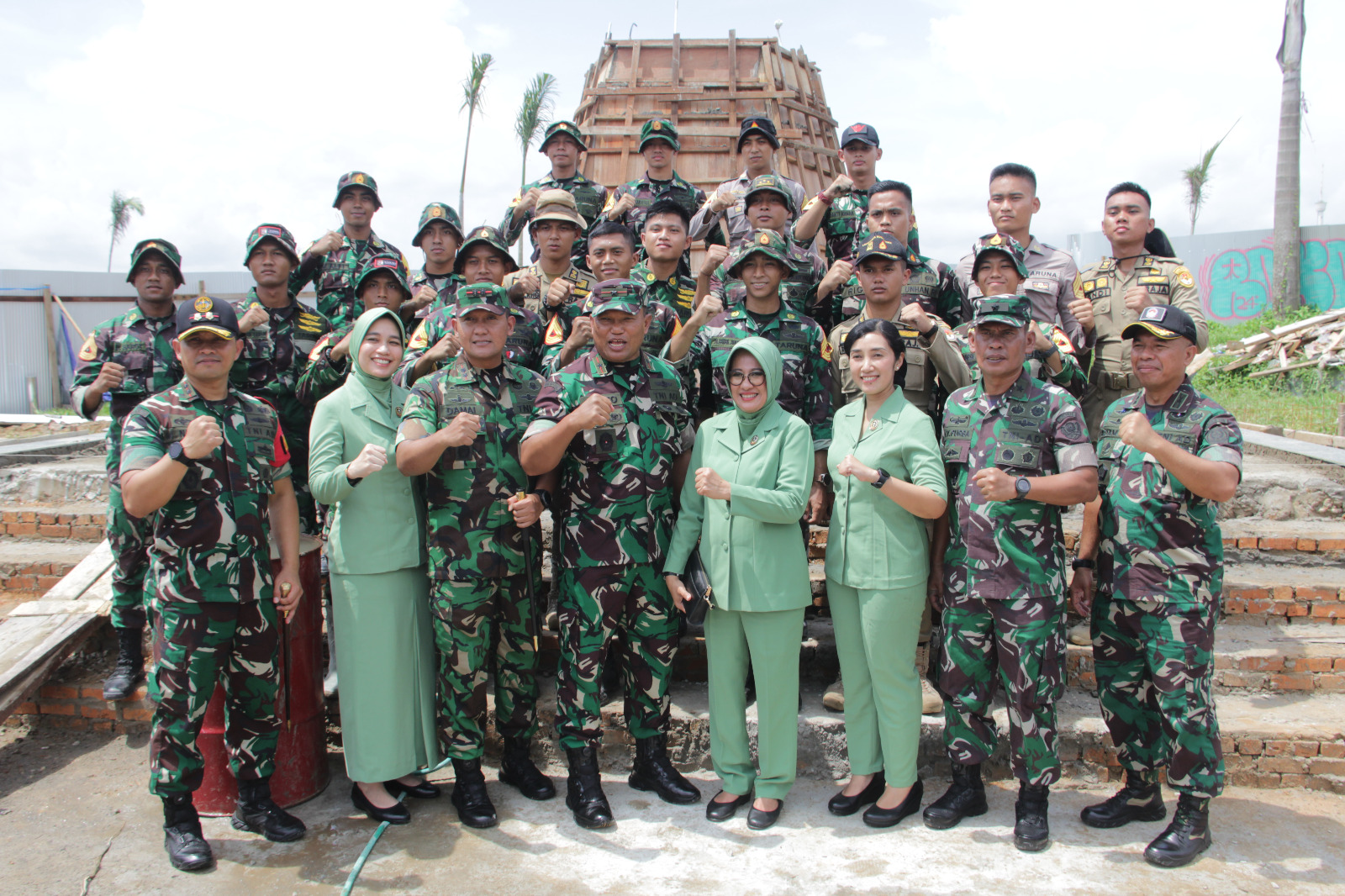 Wagub Akmil Tinjau Kegiatan Latsitardanus Ke- 44 Di Wilayah Kodim 0906/Kkr