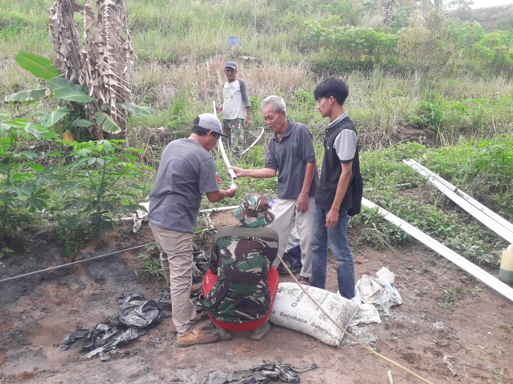 Satgas TMMD ke- 120 Kodim 0908/Bontang Lanjutkan Pengeboran Sumur Titik Kedua