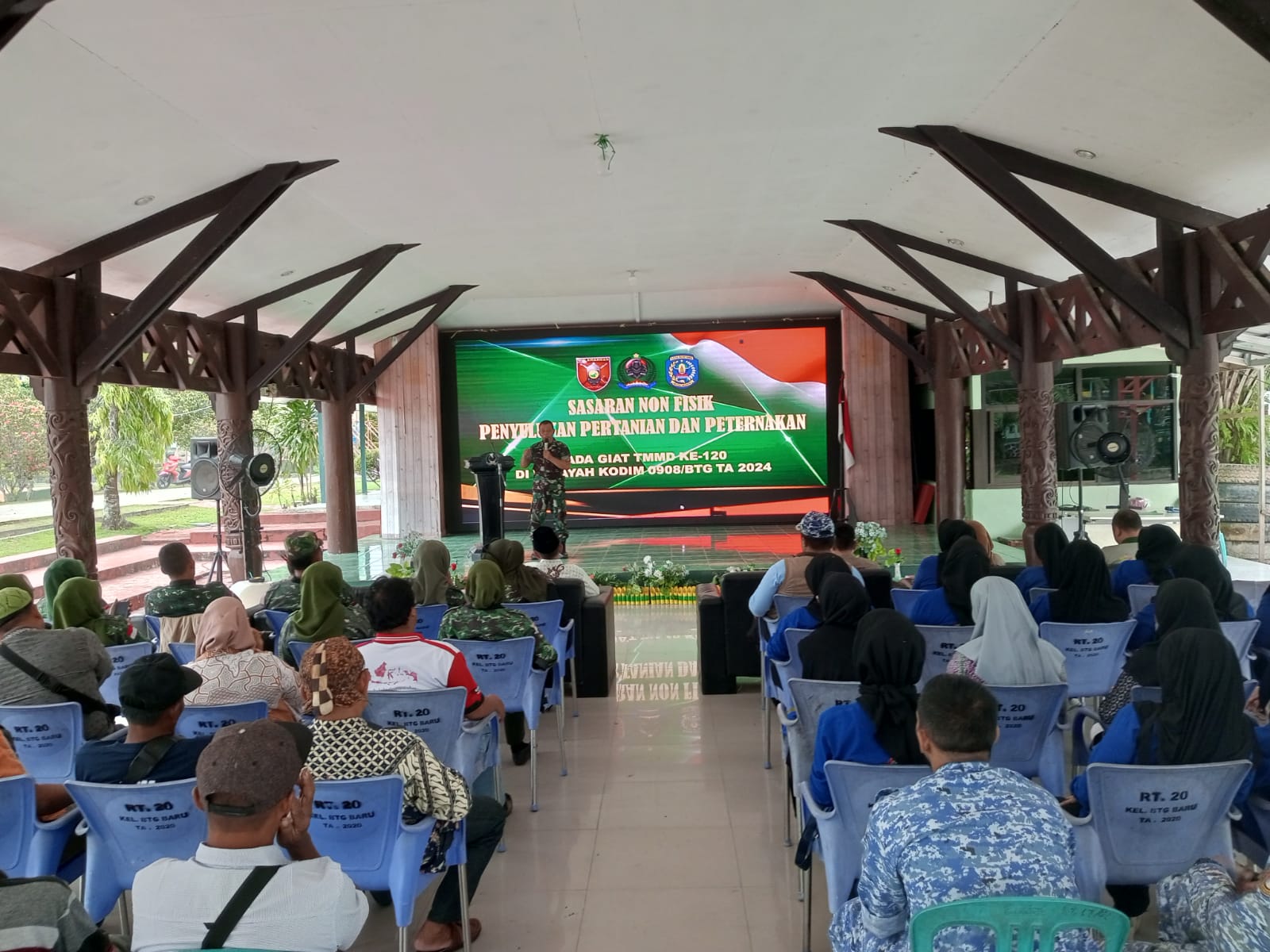 Penyuluhan Pertanian dan Peternakan Dalam Rangka TMMD ke- 120 Kodim 0908/Bontang