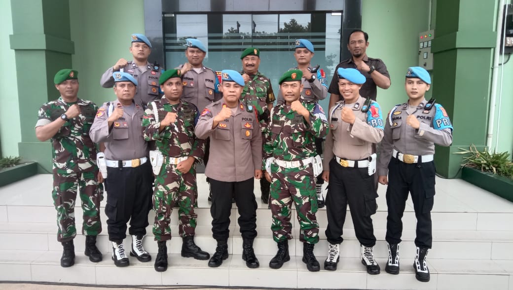 Tingkatkan Sinergitas TNI Polri Melalui Silaturahmi