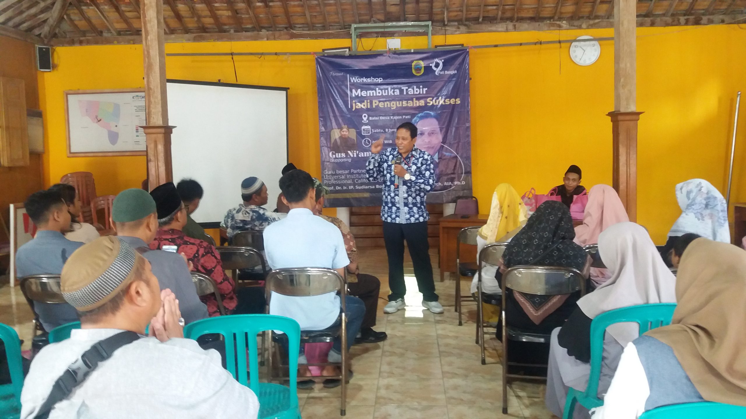 Prof Boy Arsa Ajak Masyarakat Pati Jadi Pengusaha Sukses