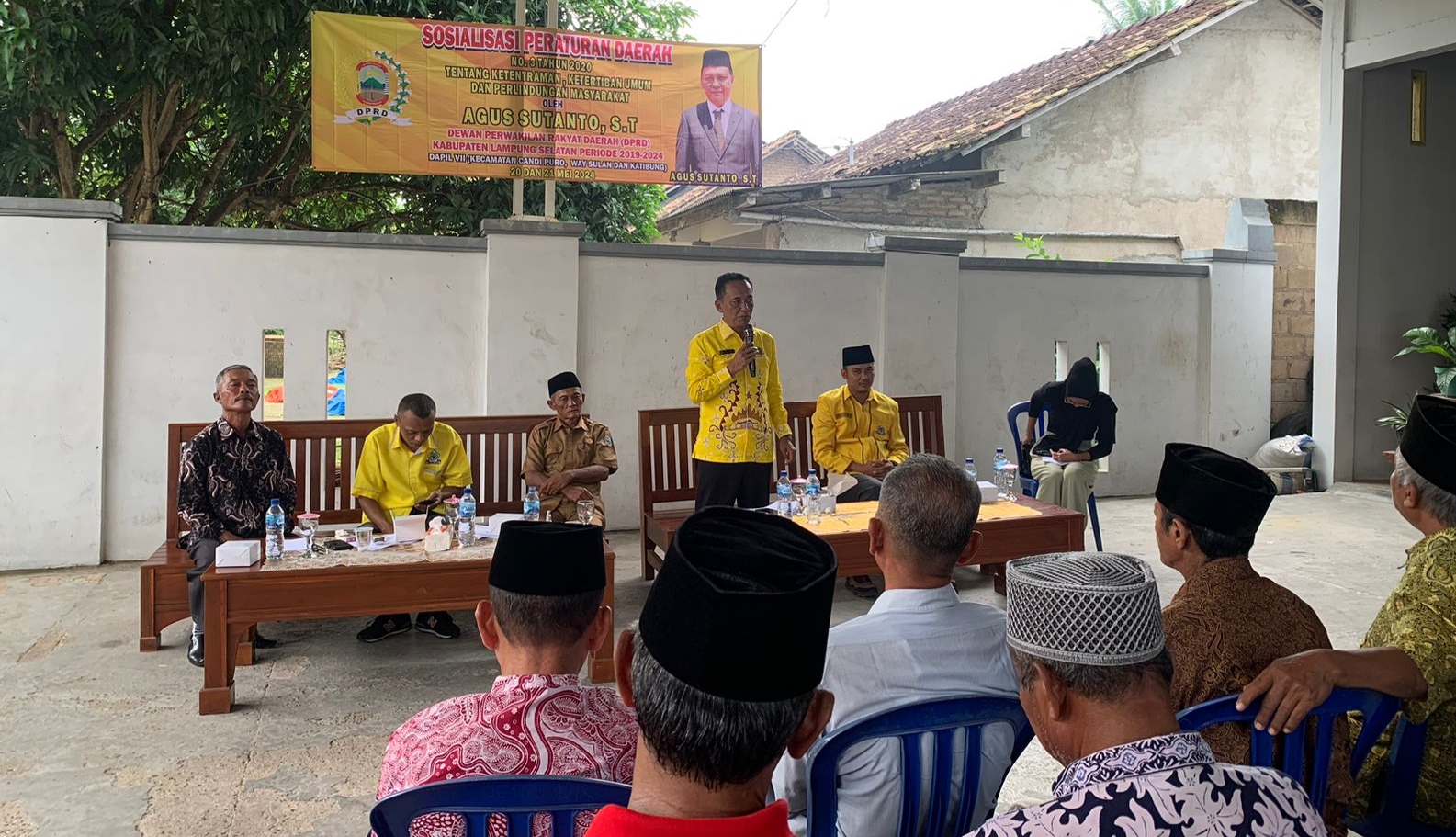 Agus Sutanto:Penyebarluasan Perda Untuk Mewujudkan Payung Hukum Bagi Masyarakat