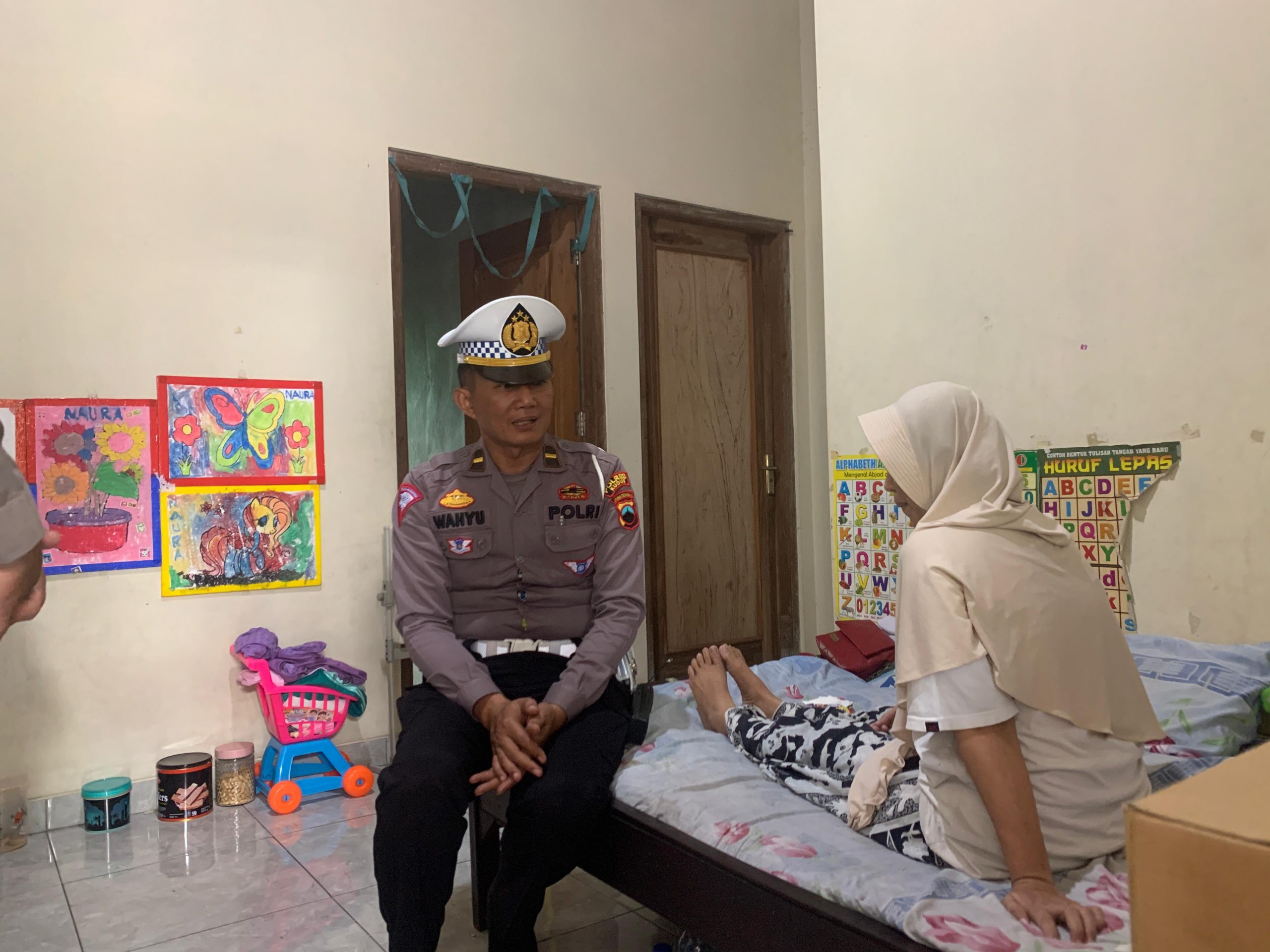 Peduli Laka Lantas !! Satlantas Polres Kudus Berkunjung