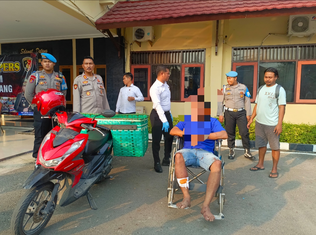 Aksi Mencuri Kambing Gunakan Bronjong di Amankan Polres Rembang