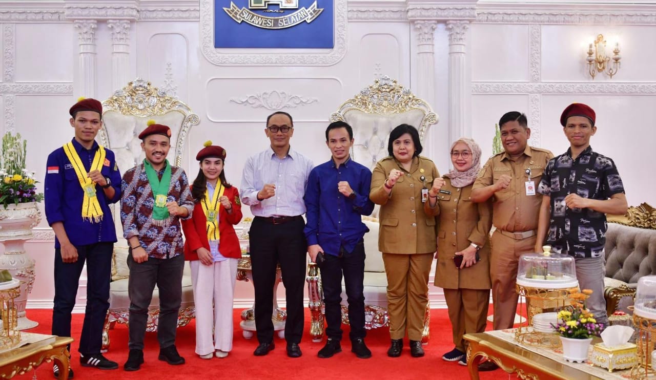 DPC PMKRI Cabang Makassar Sanctus Albertus Magnus Mengadakan Audiensi dengan Pj Gubernur Sulawesi Selata