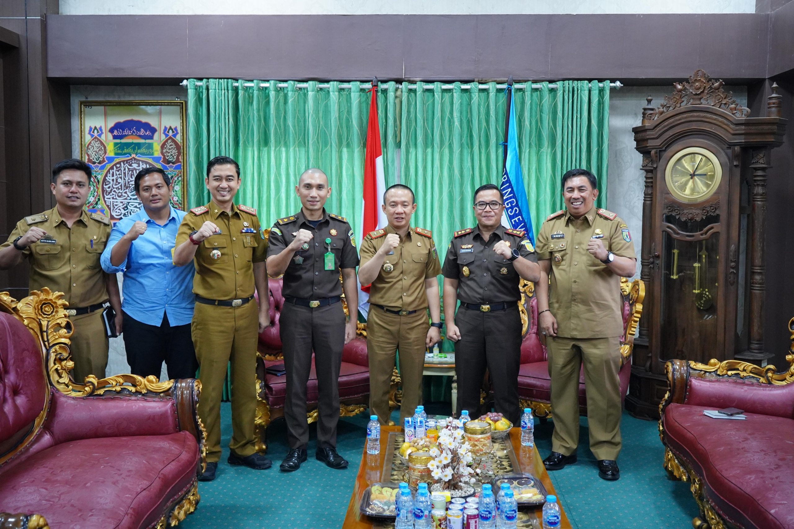 Pj. Bupati Pringsewu Terima Kunjungan Silaturahmi Kepala Kejaksaan Negeri Pringsewu
