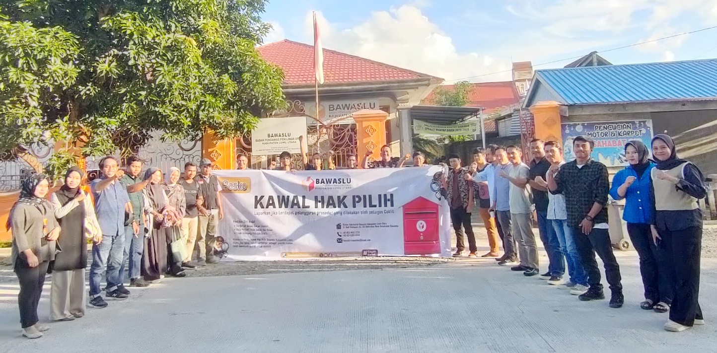 Bawaslu Luwu Utara Perintahkan PKD Cermat Teliti Awasi Coklit, Jaga Kualitas Daftar Pemilih