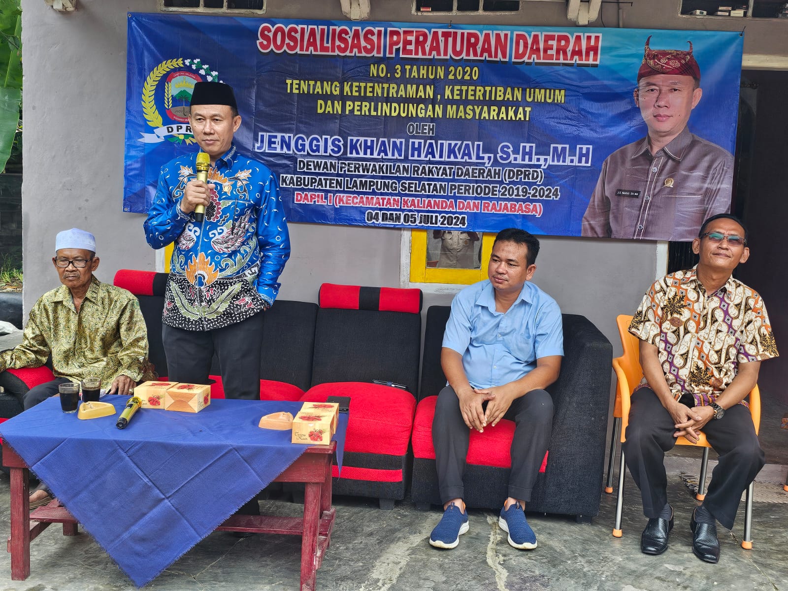 Jenggis KH Ajak Masyarakat Jaga Ketentraman dan Ketertiban Umum