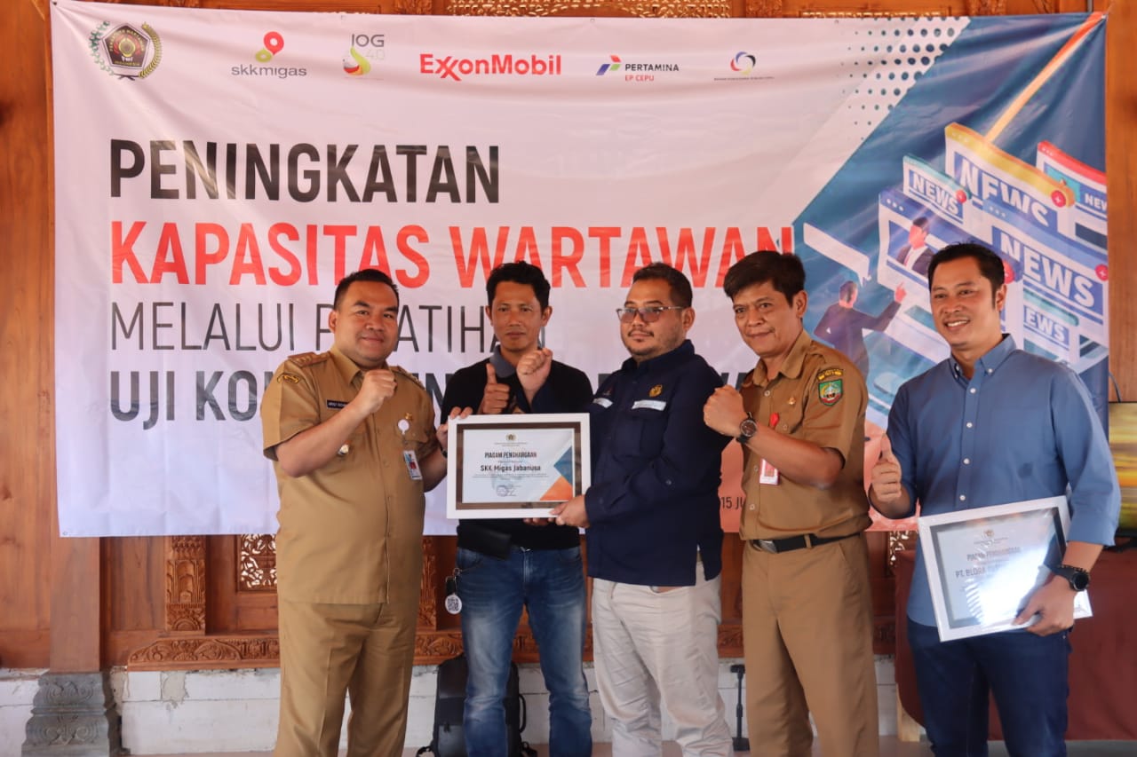 PWI Blora bersama SKK Migas Gelar Pelatihan Pra UKW 