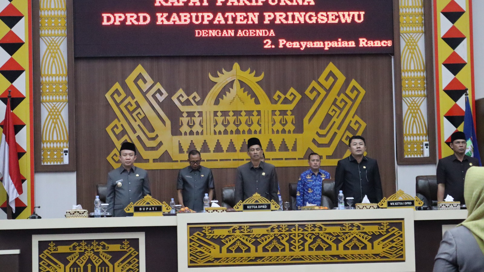 Pj. Bupati Pringsewu dan Pimpinan DPRD Teken Nota Kesepakatan KUA PPAS 2025