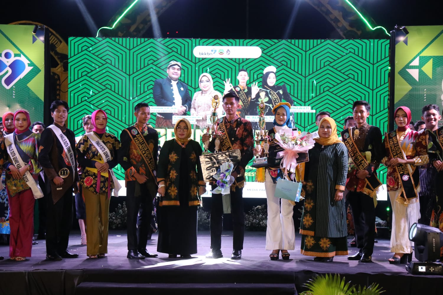Duta GenRe Kabupaten Blora 2024 M. Farel dan Nayla Alexandra Menyisihkan 15 Pasang Peserta Lainnya