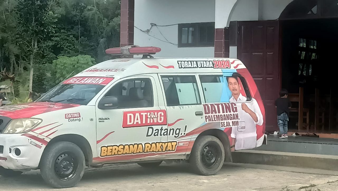 Dating Datang di Bumi Pongtiku Sediakan Mobil Ambulance, Dari Rakyat untuk Rakyat