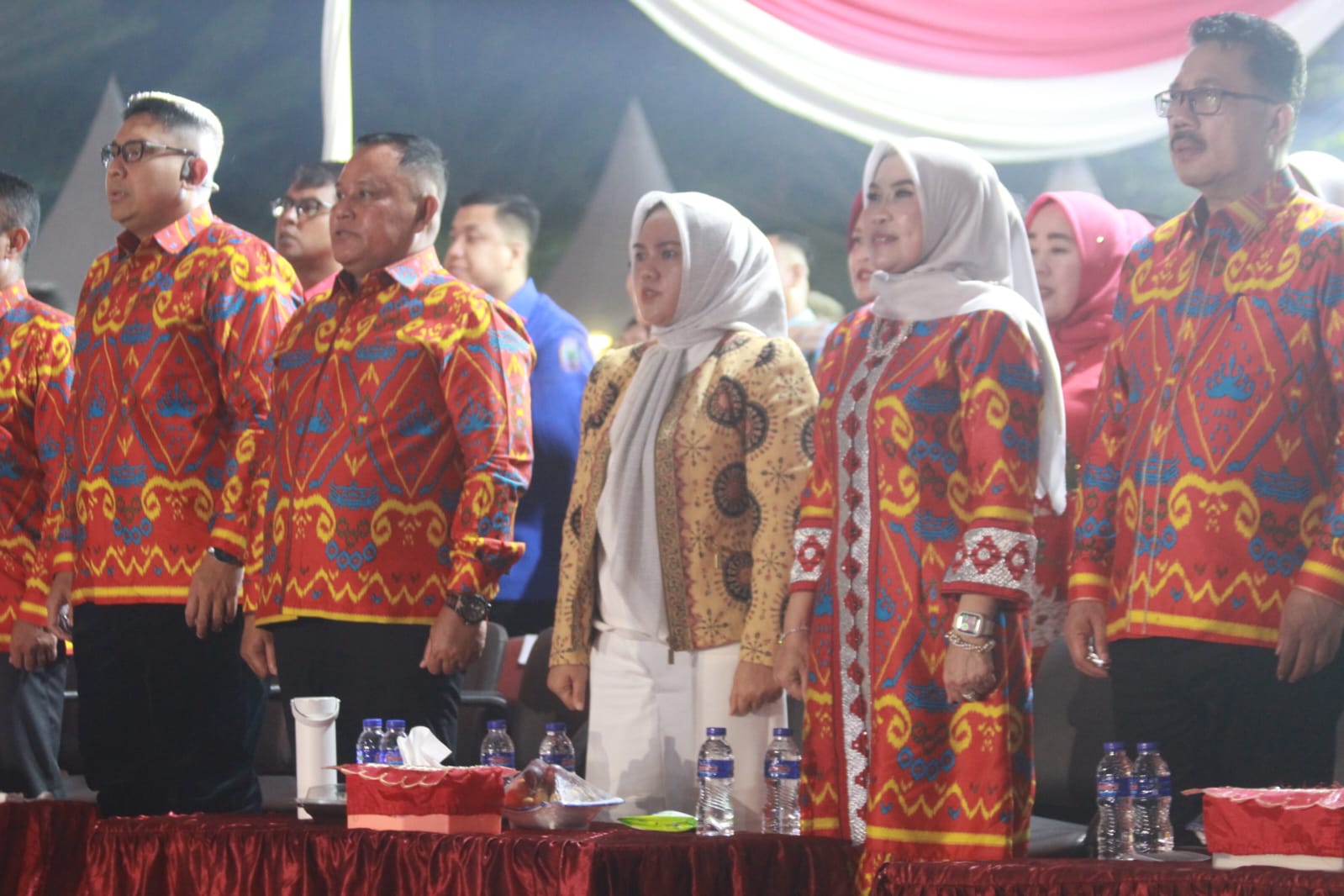 Ketua DPRD Lamsel, Erma Yusneli Didampingi Wakilnya Rosdiana Hadiri Pembukaan Lampung Selatan Expo 2024