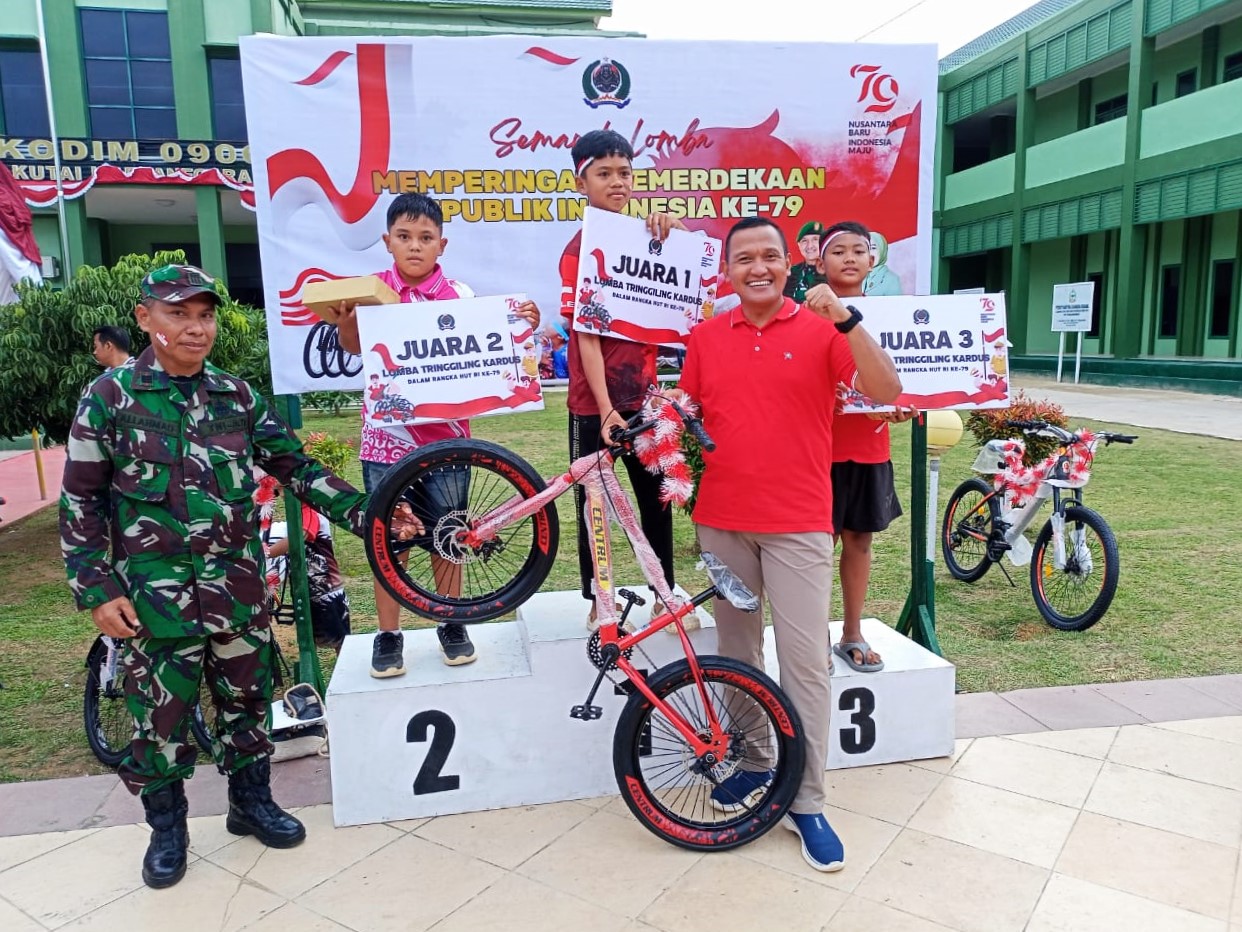 Kodim 0996/Kkr Gelar Semarak Lomba Peringatan Kemerdekaan Republik Indonesian
