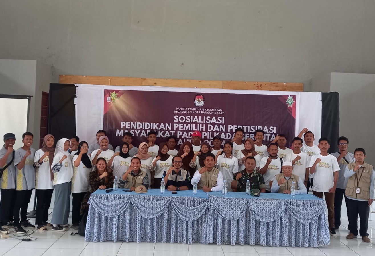 Babinsa Koba 3 Hadiri Sosialisasi Yang Di Gelar Oleh Panitia Pemilihan Kecamatan