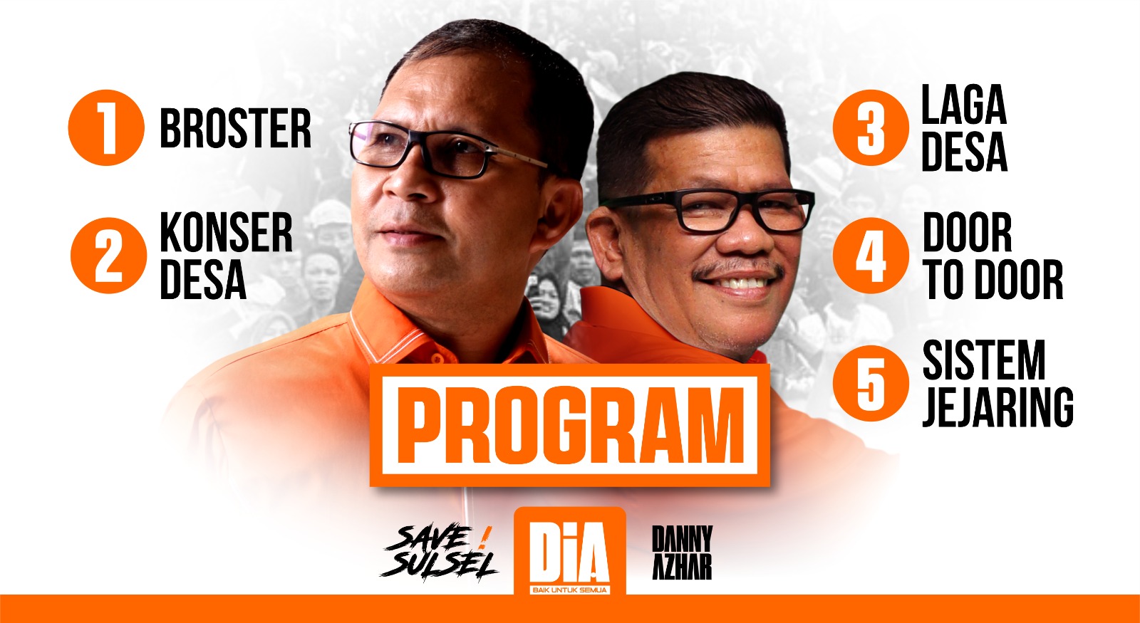 Danny: Anak Lorong Walikota Makassar Dua Periode, Maju Pilgub Sulsel Sudah Berpengalaman jadi Pemenang  