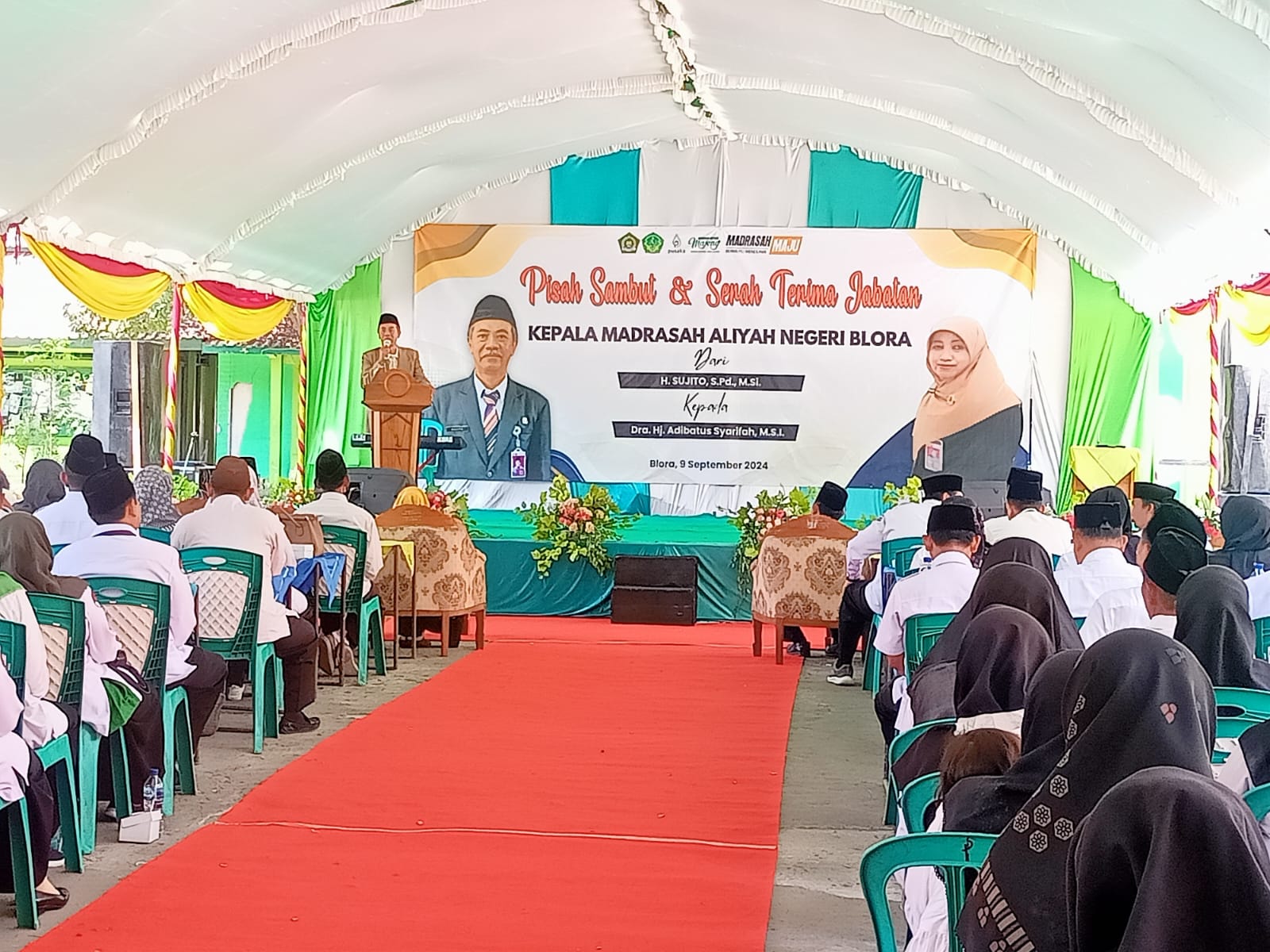 Pisah Sambut Kepsek MAN Blora Dari Sujito ke Adibatus Syarifah