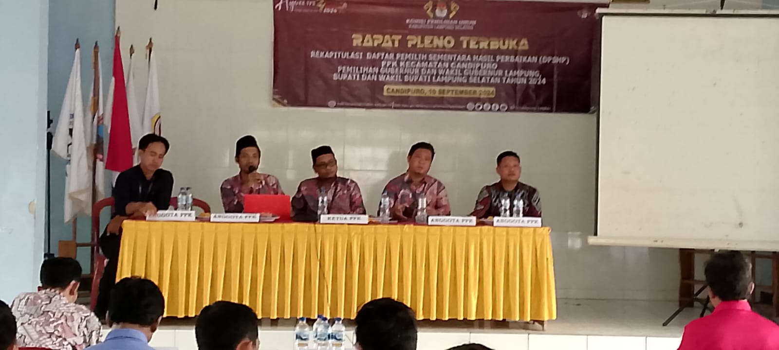 PPK Kecamatan Candipuro Gelar Rapat Pleno DPSHP