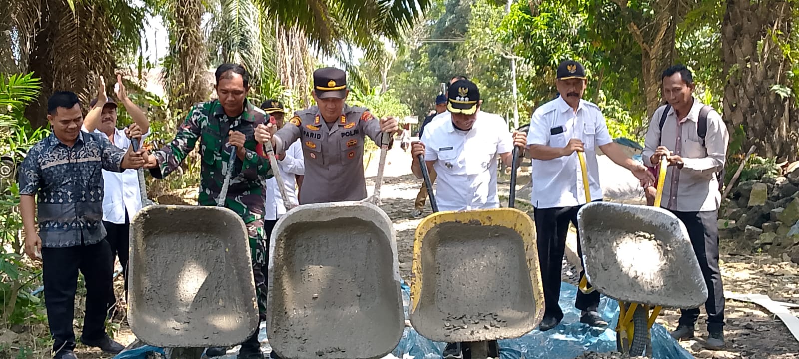 Melalui Pembangunan,Pemdes Batuliman Indah Realisasikan Program Ketahanan Pangan