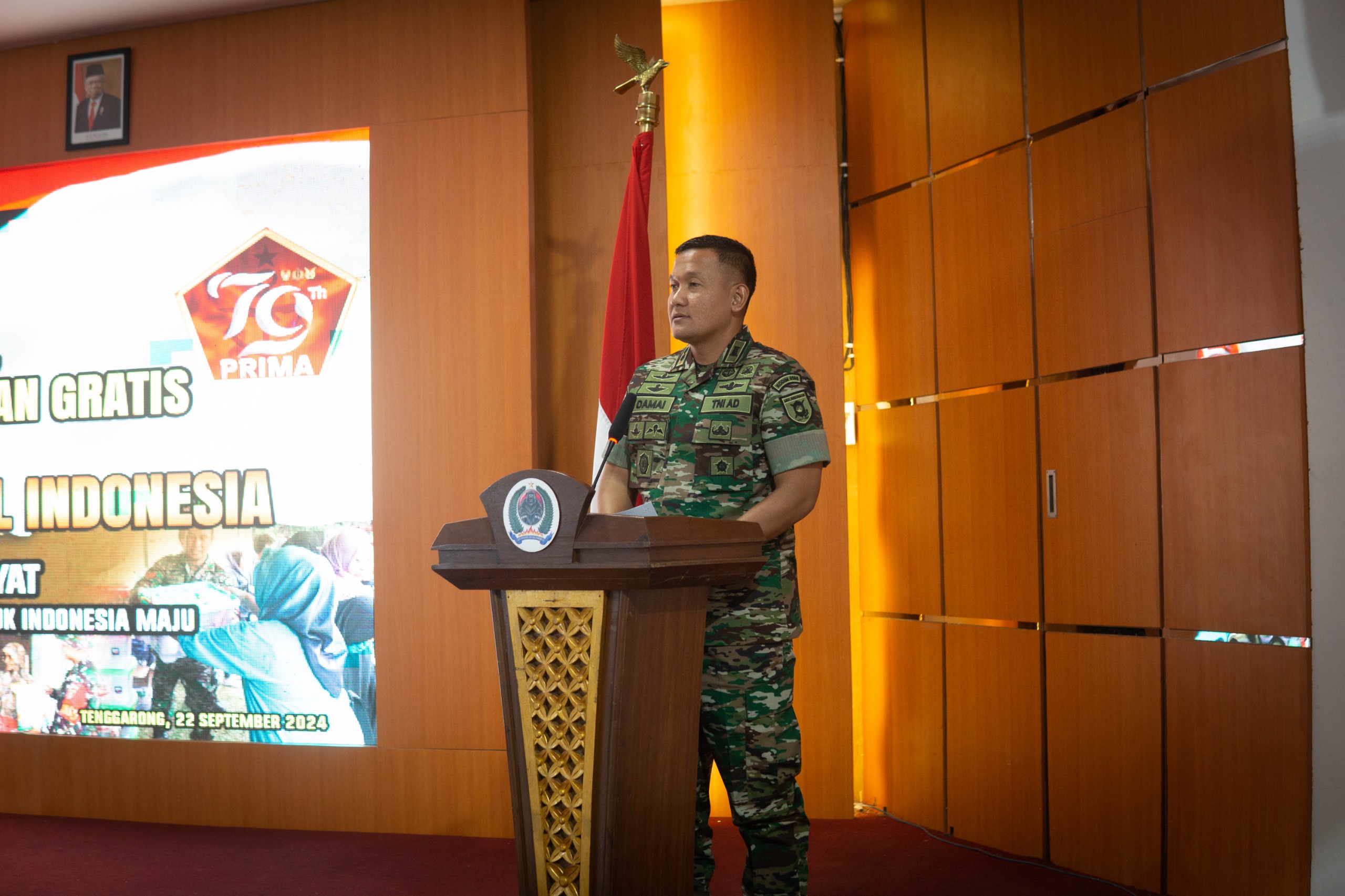 Bhakti Kesehatan Pembagian Sembako Dan Makan Gratis Dalam Rangka HUT Ke 79 Tentara Nasional Indonesia